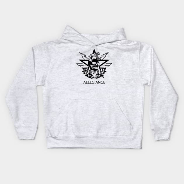 allegiance Kids Hoodie by Peolink